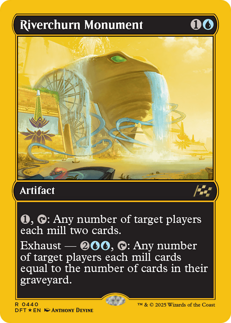 Image of Riverchurn Monument (First-Place Foil) [Aetherdrift]