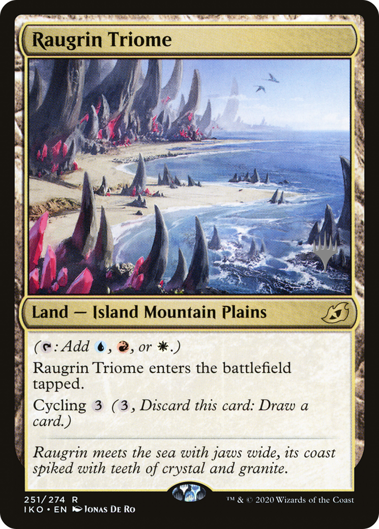 Image of Raugrin Triome (Promo Pack) [Ikoria: Lair of Behemoths Promos]