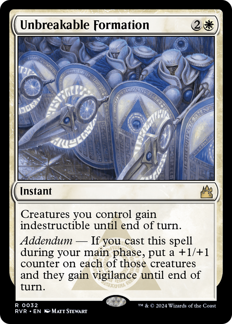 Image of Unbreakable Formation [Ravnica Remastered]