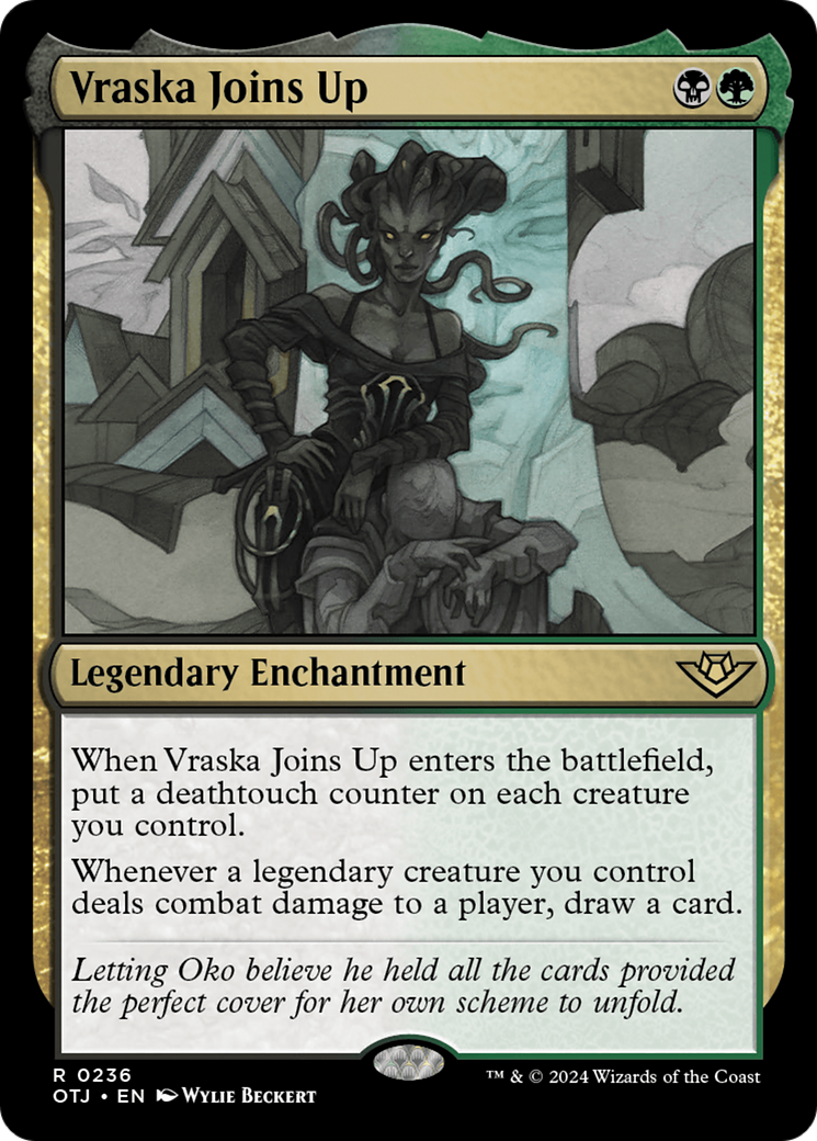Image of Vraska Joins Up [Outlaws of Thunder Junction]