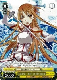 Image of Asuna - Start of the Battle (SAO/S20-TE02 TD) [Sword Art Online]
