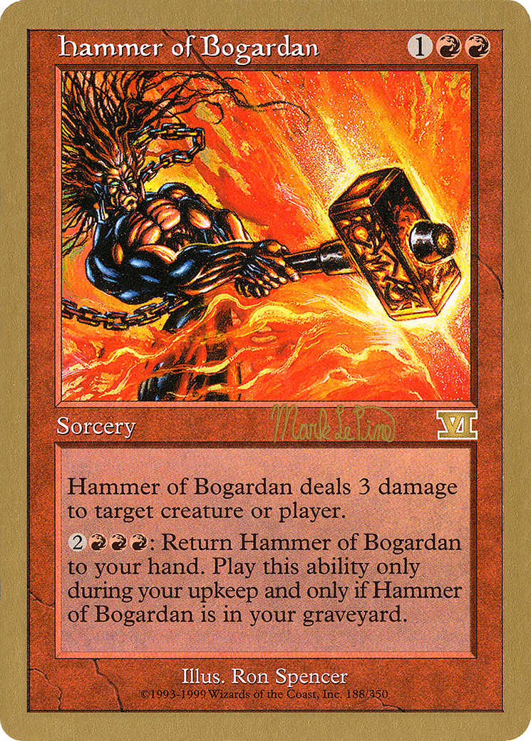 Image of Hammer of Bogardan (Mark Le Pine) [World Championship Decks 1999]