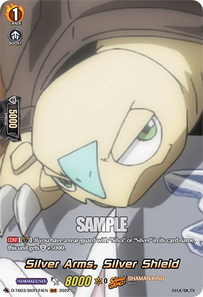 Image of Silver Arms, Silver Shield (D-TB03/SKR124EN) [Shaman King]