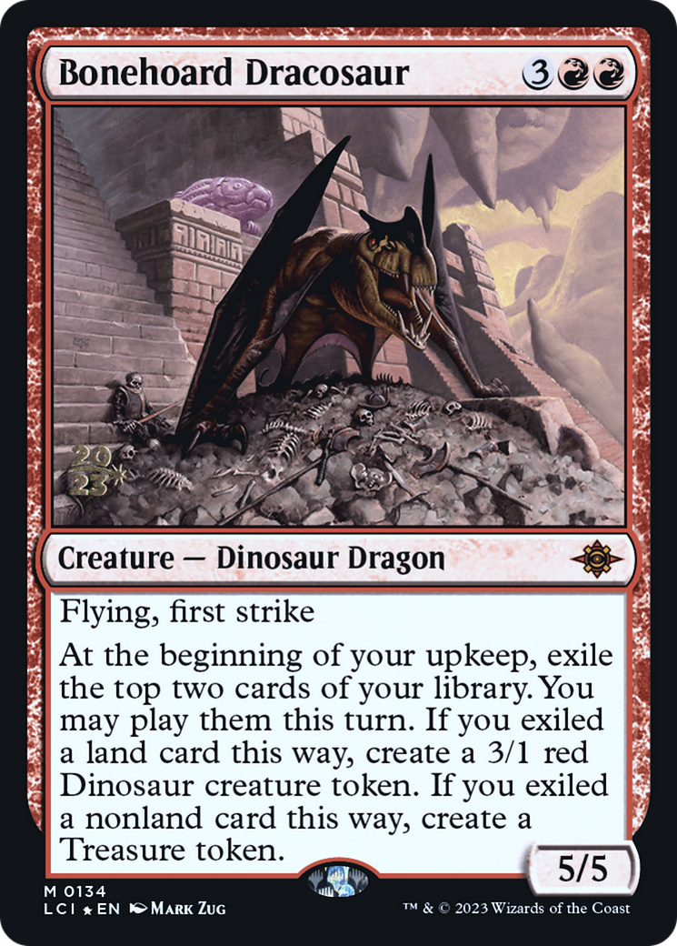 Image of Bonehoard Dracosaur [The Lost Caverns of Ixalan Prerelease Cards]