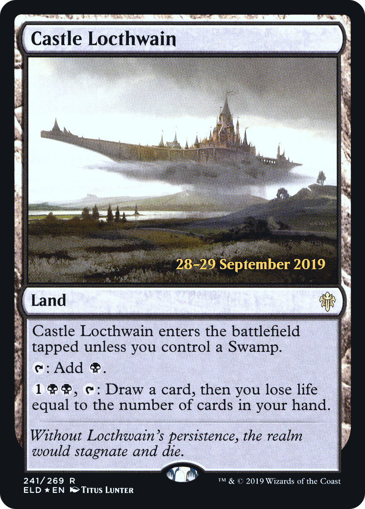 Image of Castle Locthwain [Throne of Eldraine Prerelease Promos]