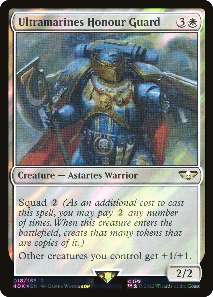 Image of Ultramarines Honour Guard (Surge Foil) [Warhammer 40,000]