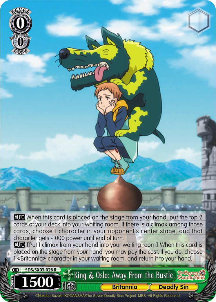 Image of King & Oslo: Away From the Bustle (SDS/SX03-028 R) [The Seven Deadly Sins]