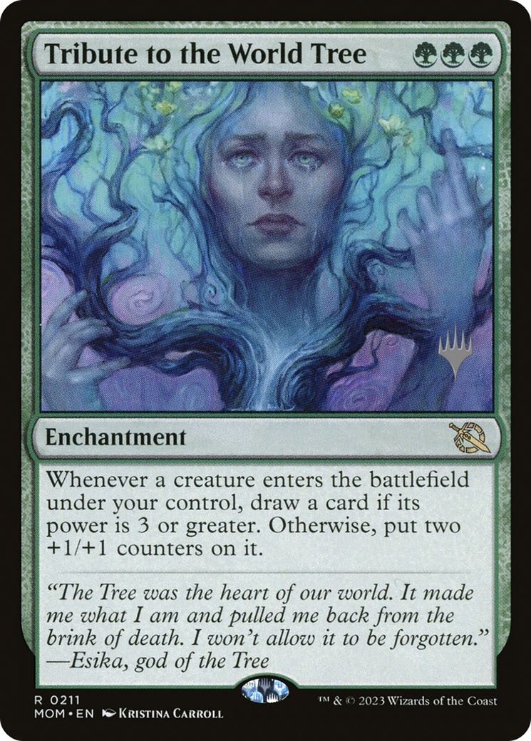 Image of Tribute to the World Tree (Promo Pack) [March of the Machine Promos]