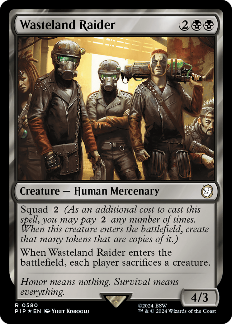 Image of Wasteland Raider (Surge Foil) [Fallout]