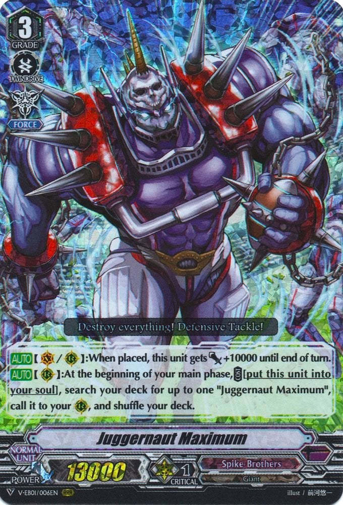 Image of Juggernaut Maximum (V-EB01/006EN) [The Destructive Roar]