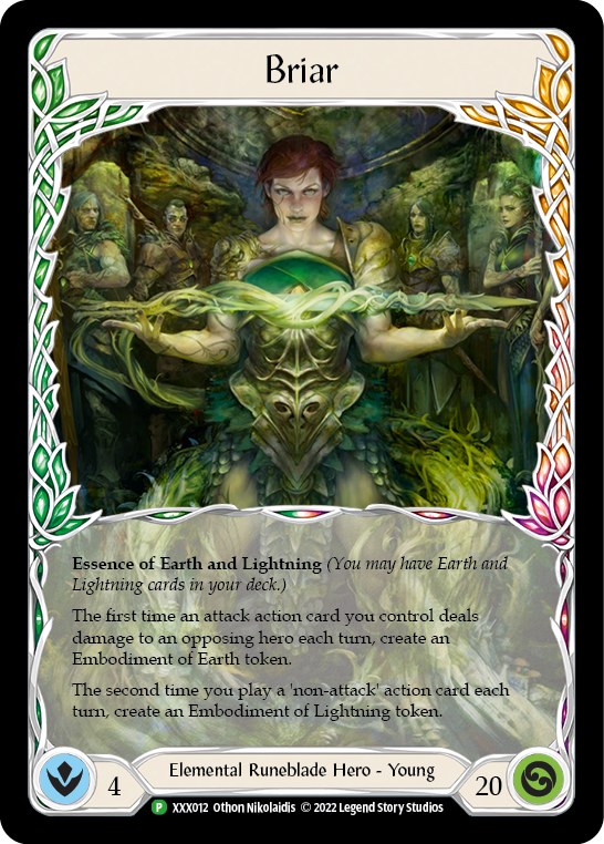 Image of Briar // Briar, Warden of Thorns [XXX011/XXX012] (Promo)