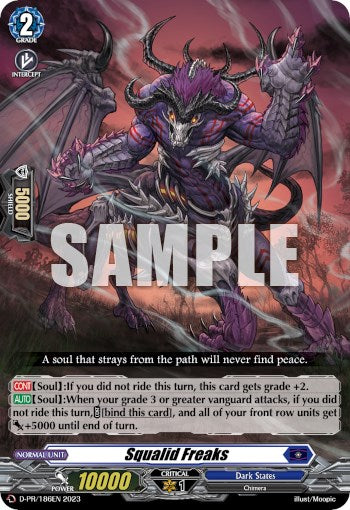 Image of Squalid Freaks (D-PR/186EN 2023) [D Promo Cards]