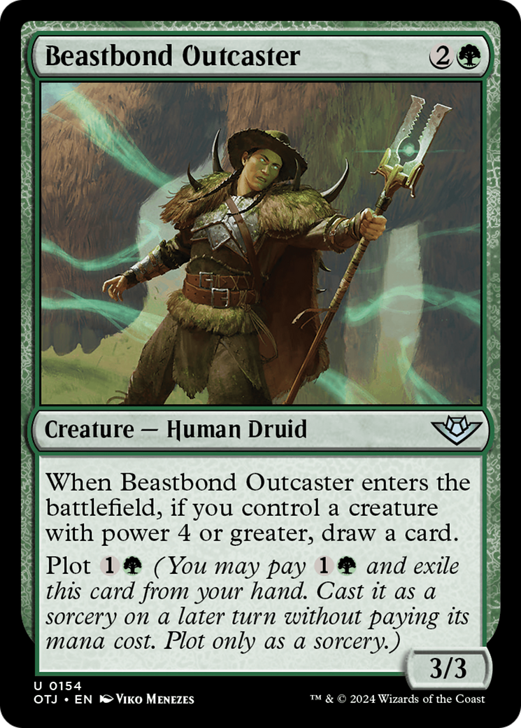 Image of Beastbond Outcaster [Outlaws of Thunder Junction]