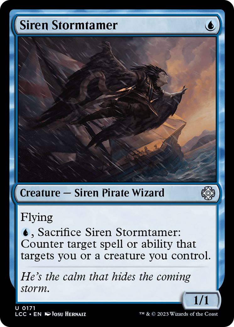 Image of Siren Stormtamer [The Lost Caverns of Ixalan Commander]