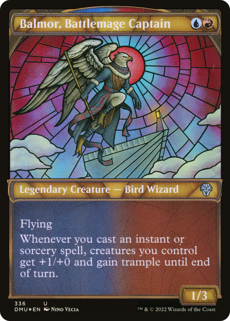 Image of Balmor, Battlemage Captain (Showcase Textured) [Dominaria United]