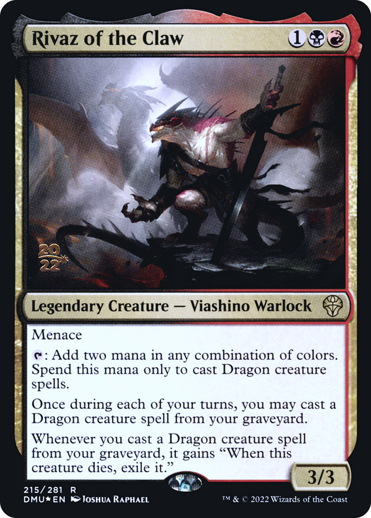 Image of Rivaz of the Claw [Dominaria United Prerelease Promos]