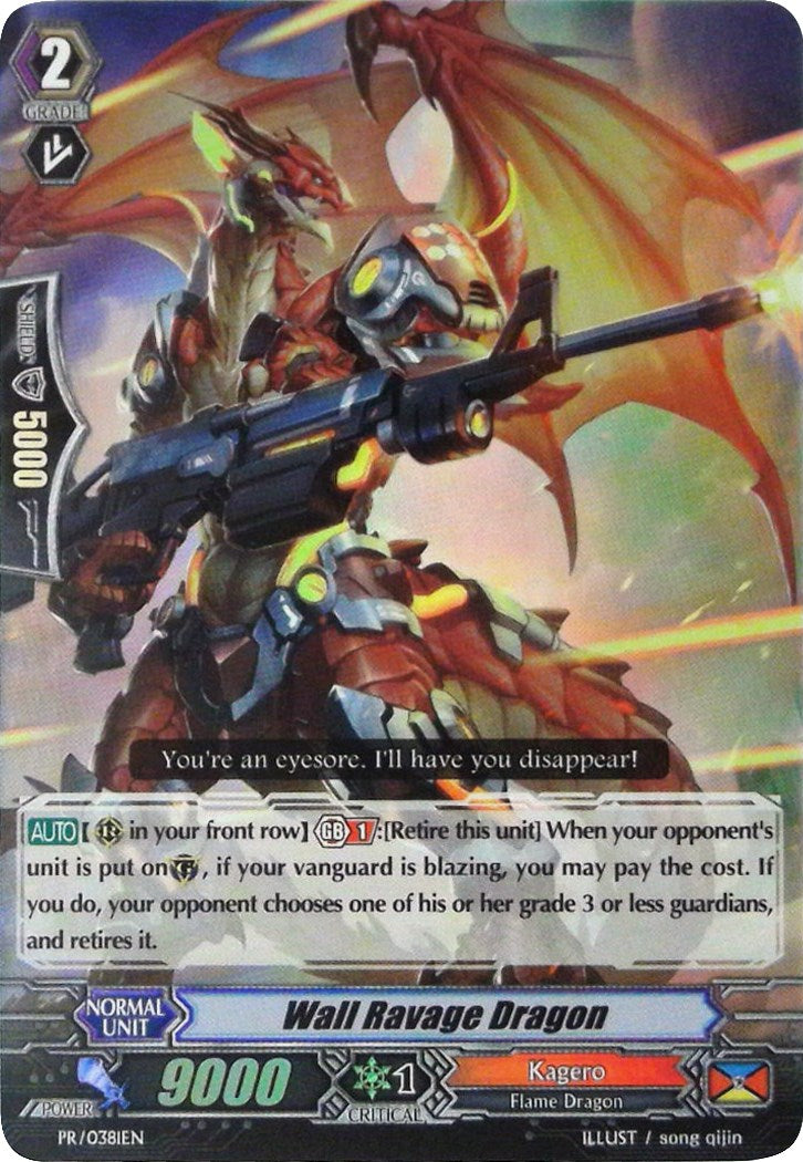 Image of Wall Ravage Dragon (PR/0381EN) [Promo Cards]