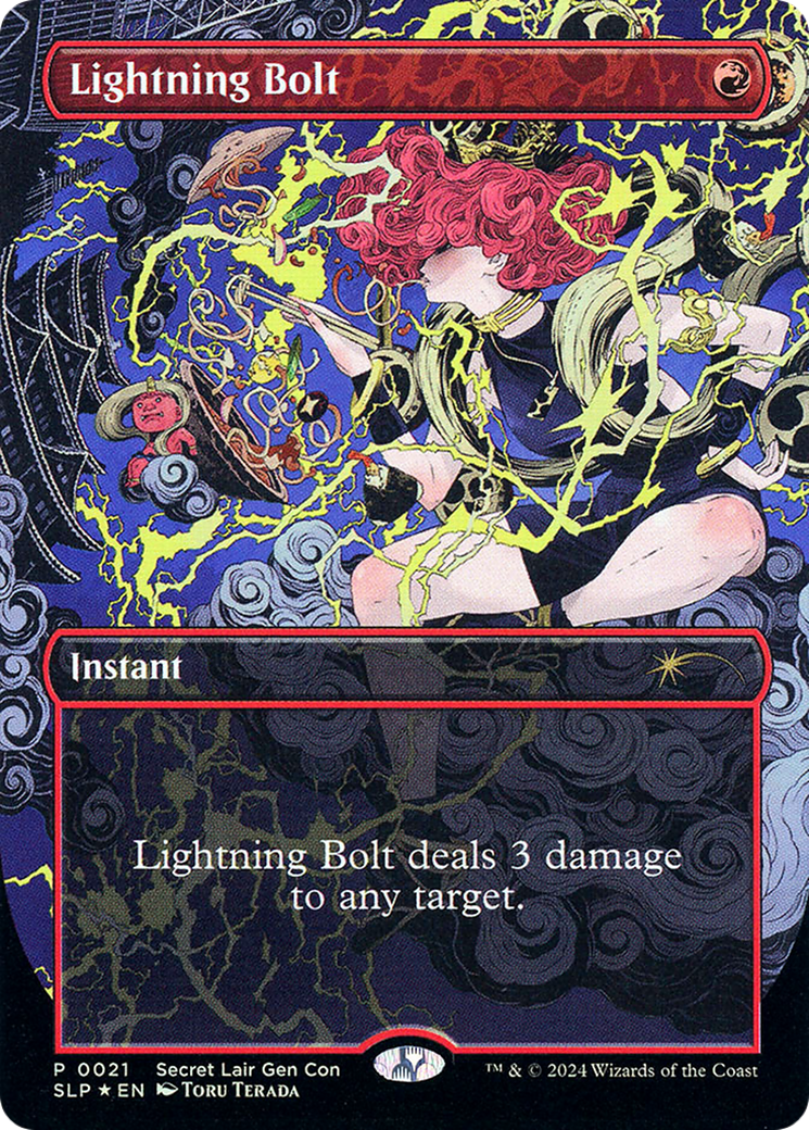 Image of Lightning Bolt [Secret Lair Showdown]