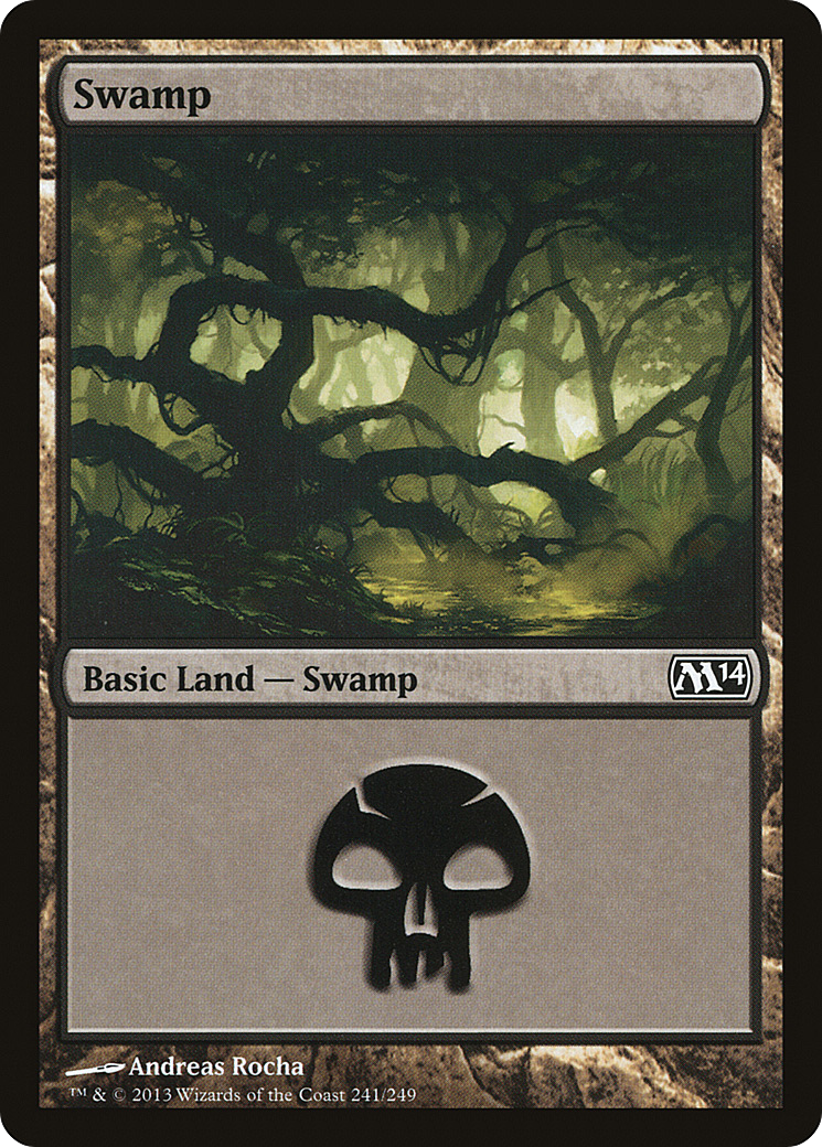 Image of Swamp (241) [Magic 2014]