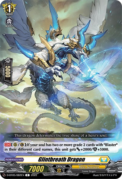 Image of Glintbreath Dragon (D-BT05/082EN) [Triumphant Return of the Brave Heroes]