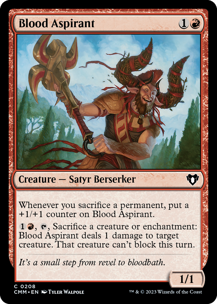 Image of Blood Aspirant [Commander Masters]