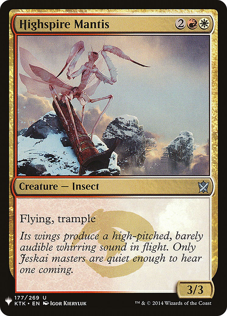 Image of Highspire Mantis [Mystery Booster]