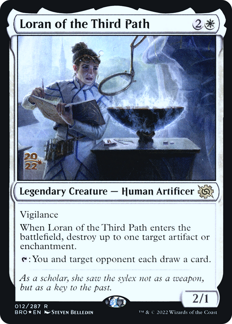 Image of Loran of the Third Path [The Brothers' War Prerelease Promos]