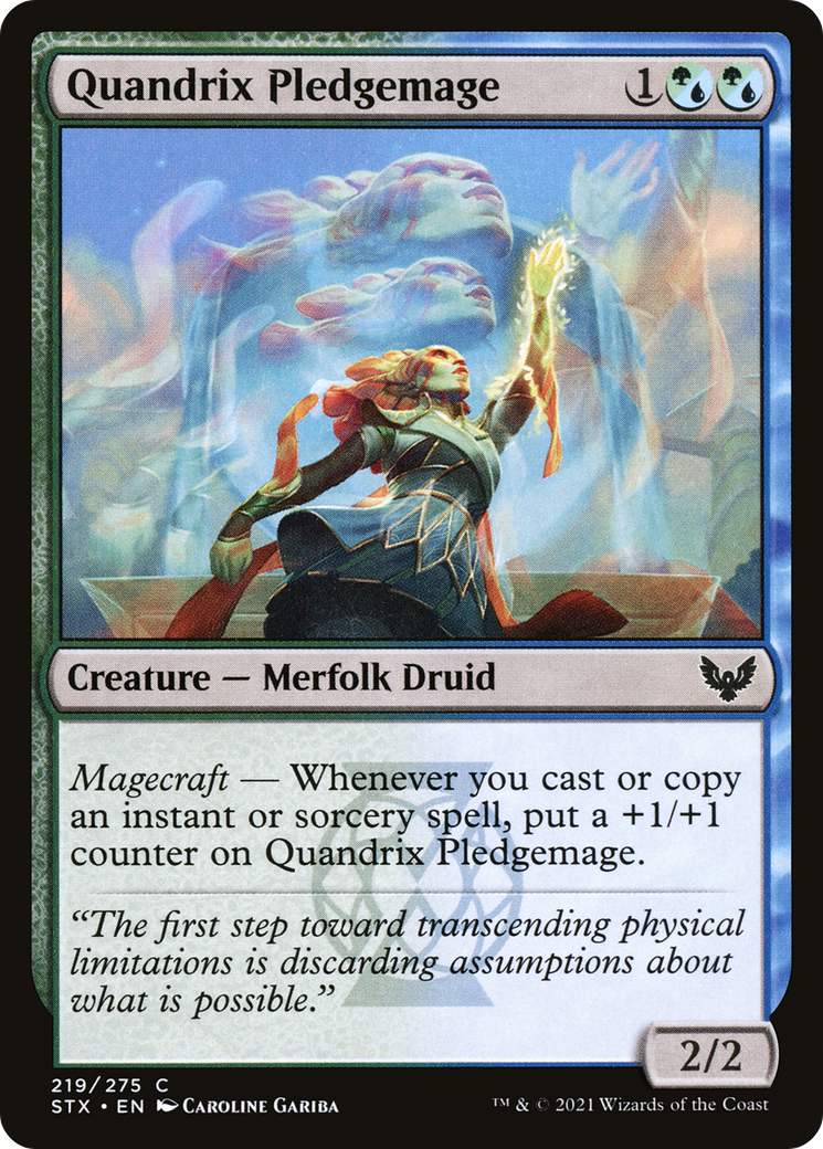 Image of Quandrix Pledgemage [Strixhaven: School of Mages]