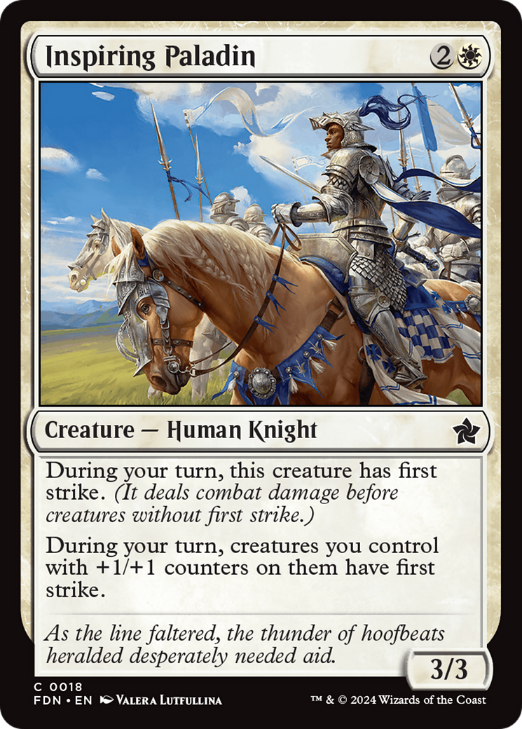 Image of Inspiring Paladin [Foundations]