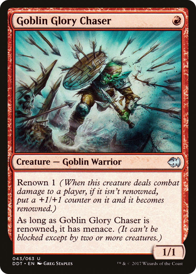 Image of Goblin Glory Chaser [Duel Decks: Merfolk vs. Goblins]