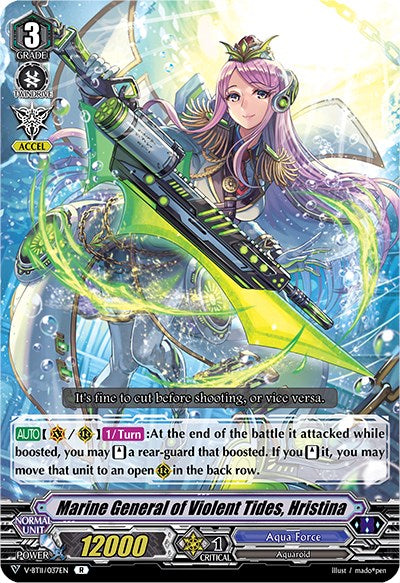 Image of Marine General of Violent Tides, Hristina (V-BT11/037EN) [Storm of the Blue Cavalry]