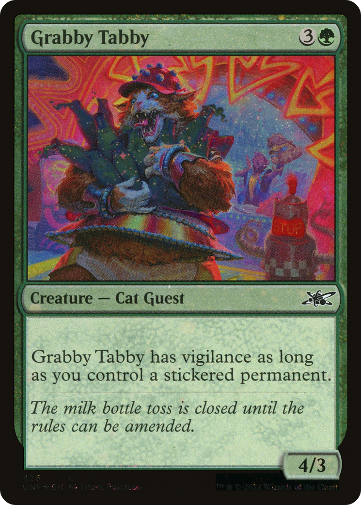 Image of Grabby Tabby (Galaxy Foil) [Unfinity]