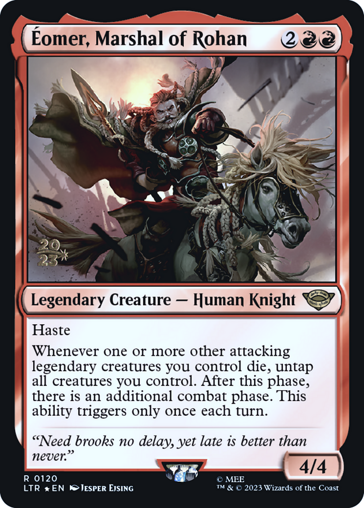 Image of Eomer, Marshal of Rohan [The Lord of the Rings: Tales of Middle-Earth Prerelease Promos]