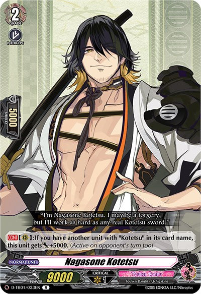 Image of Nagasone Kotetsu (D-TB01/033EN) [Touken Ranbu: ONLINE 2021]