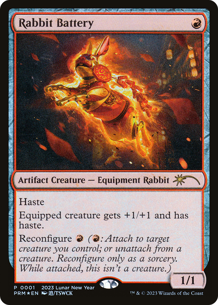 Image of Rabbit Battery [Year of the Rabbit 2023]
