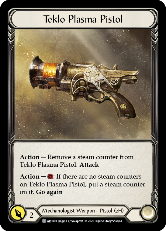 Image of Azalea // Teklo Plasma Pistol [U-ARC039 // U-ARC003] (Arcane Rising Unlimited)  Unlimited Normal
