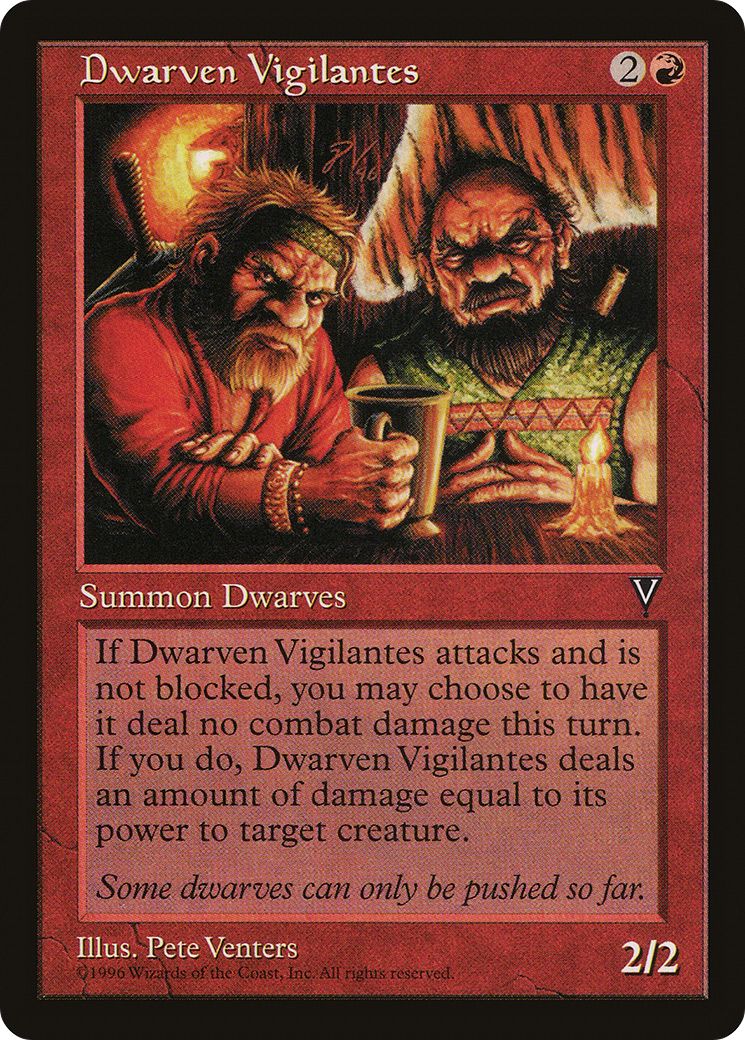 Image of Dwarven Vigilantes [Visions]