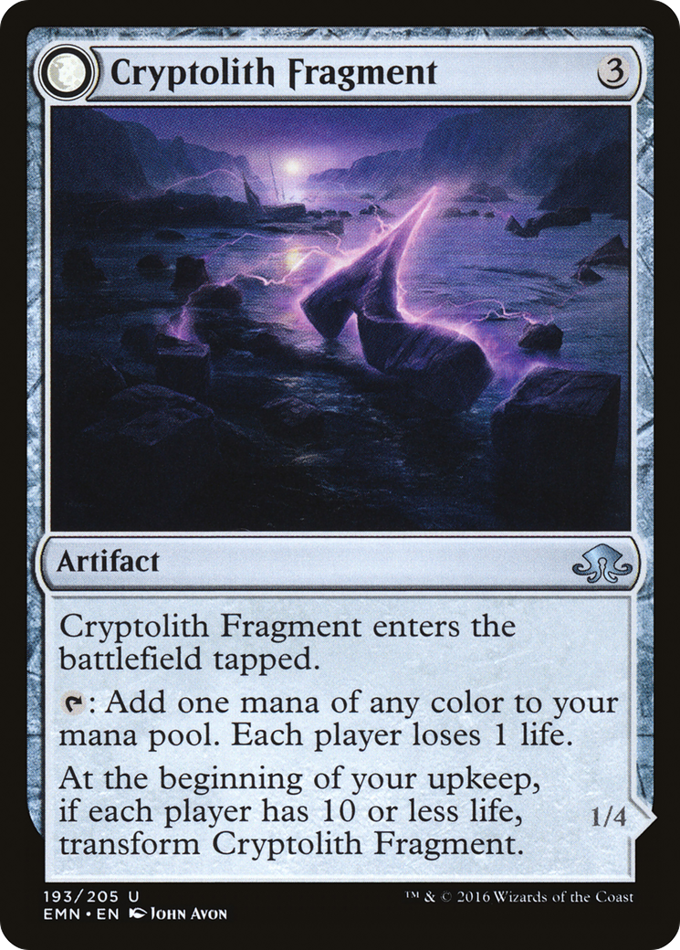 Image of Cryptolith Fragment // Aurora of Emrakul [Eldritch Moon]