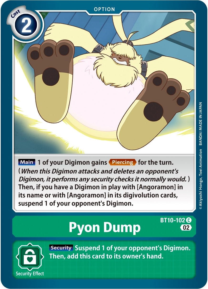 Image of Pyon Dump [BT10-102] [Xros Encounter]