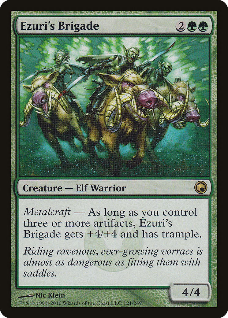 Image of Ezuri's Brigade [Scars of Mirrodin]