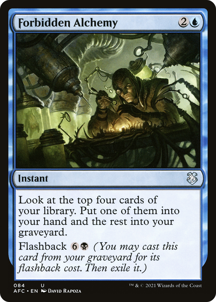 Image of Forbidden Alchemy [Dungeons & Dragons: Adventures in the Forgotten Realms Commander]