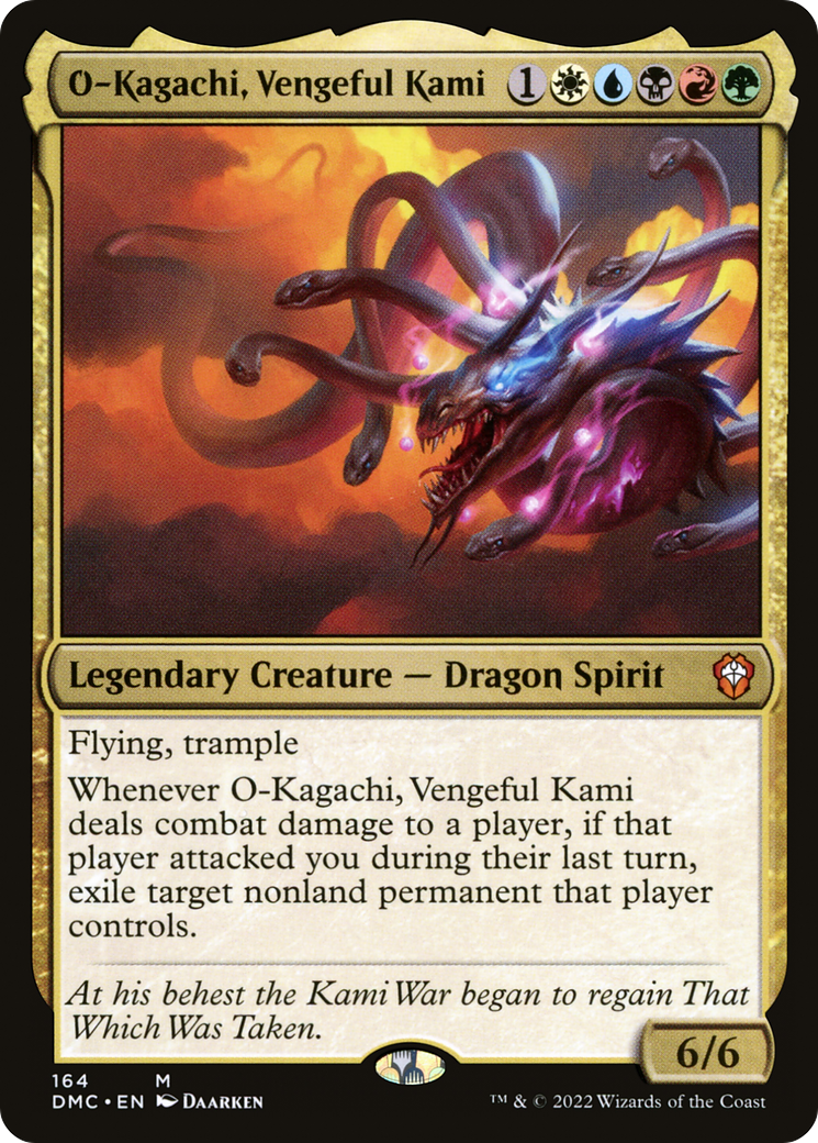 Image of O-Kagachi, Vengeful Kami [Dominaria United Commander]