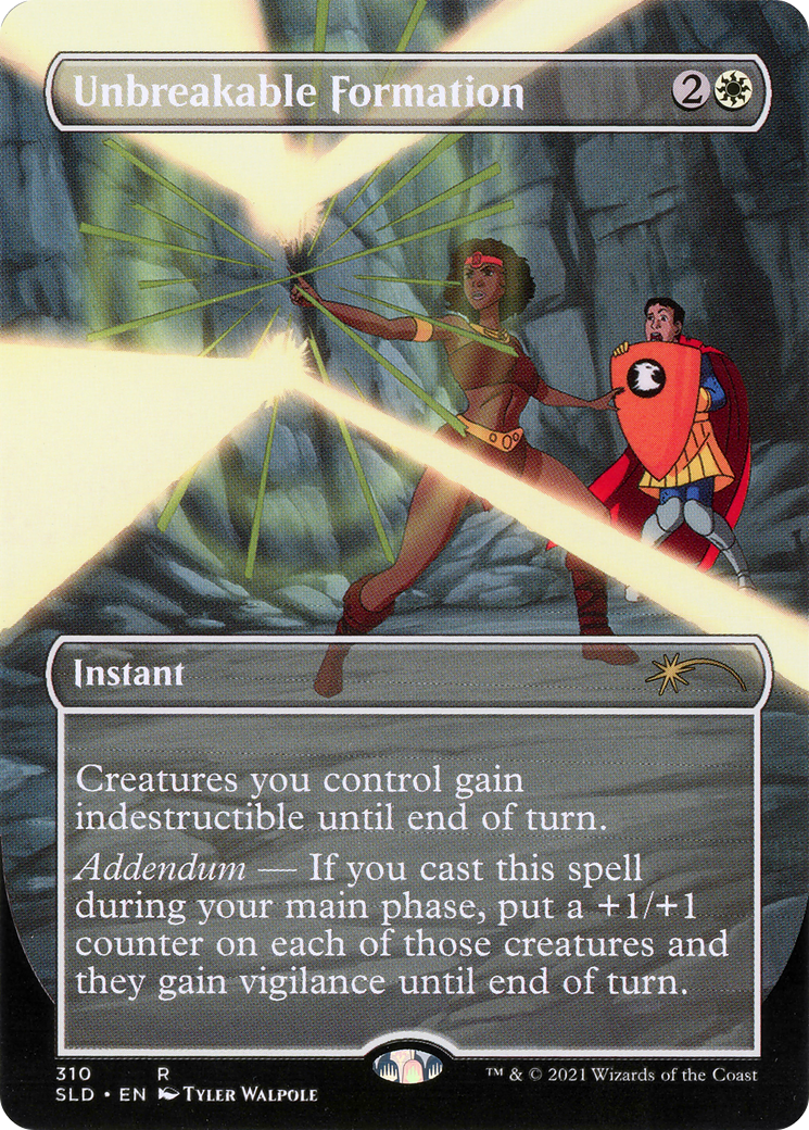 Image of Unbreakable Formation (Borderless) [Secret Lair Drop Series]