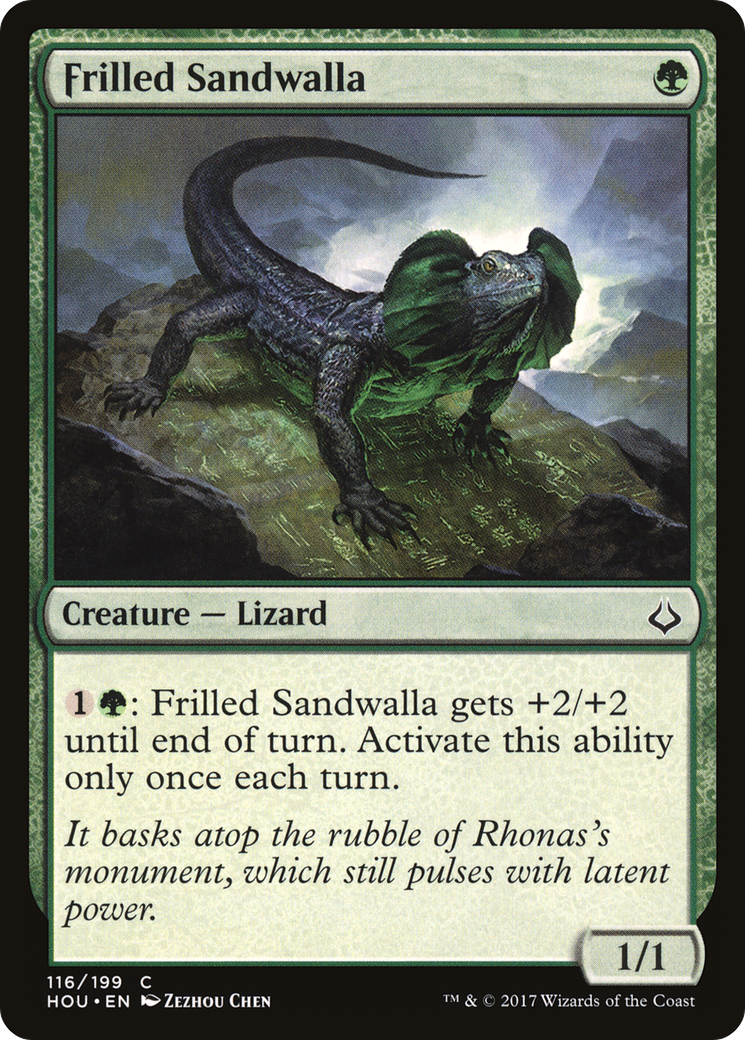 Image of Frilled Sandwalla [Hour of Devastation]