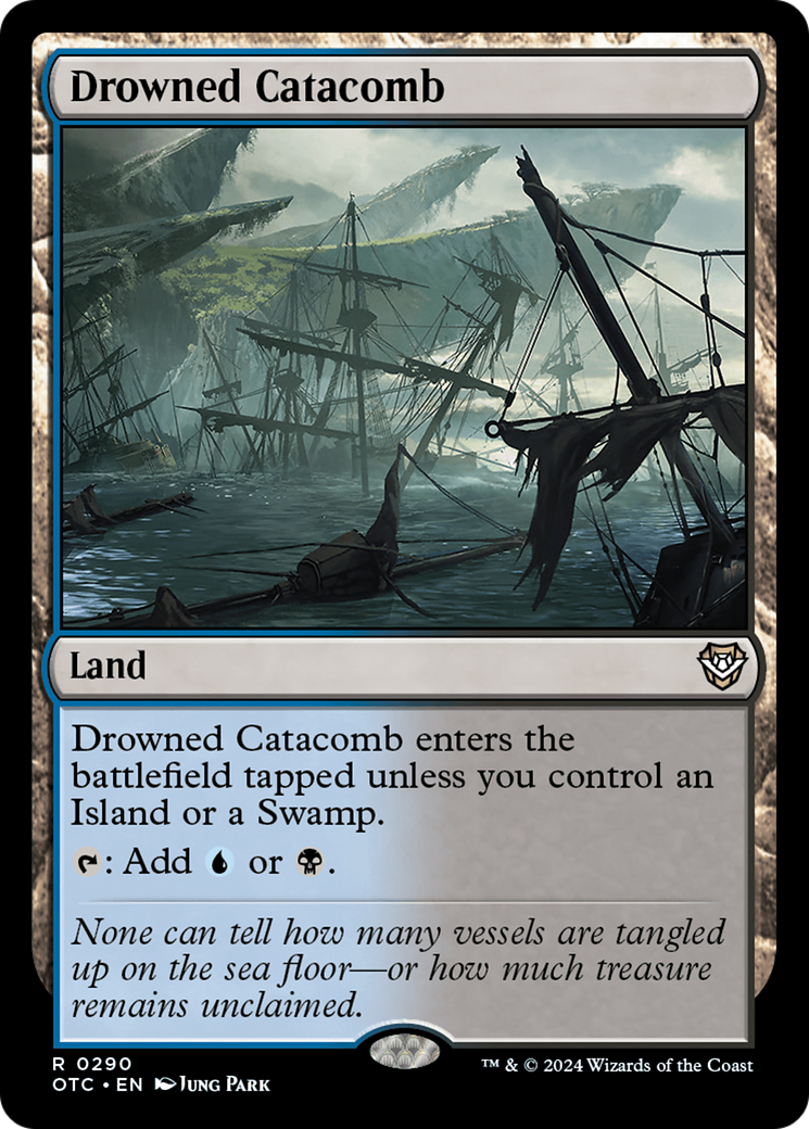 Image of Drowned Catacomb [Outlaws of Thunder Junction Commander]