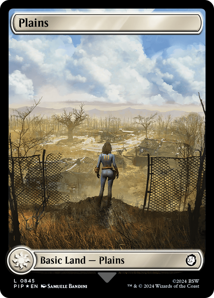 Image of Plains (0845) (Surge Foil) [Fallout]