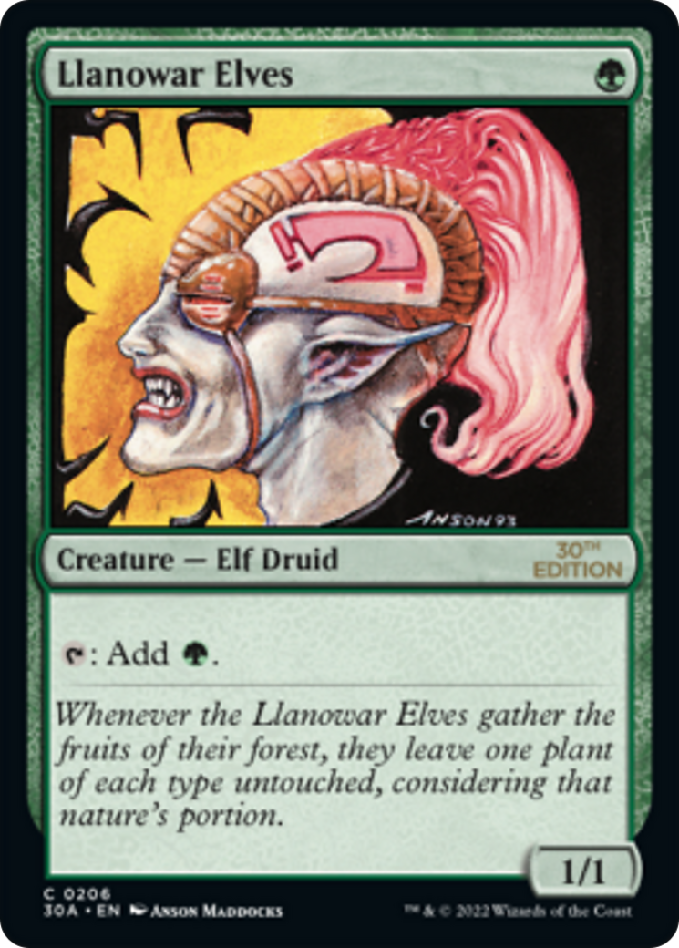 Image of Llanowar Elves [30th Anniversary Edition]