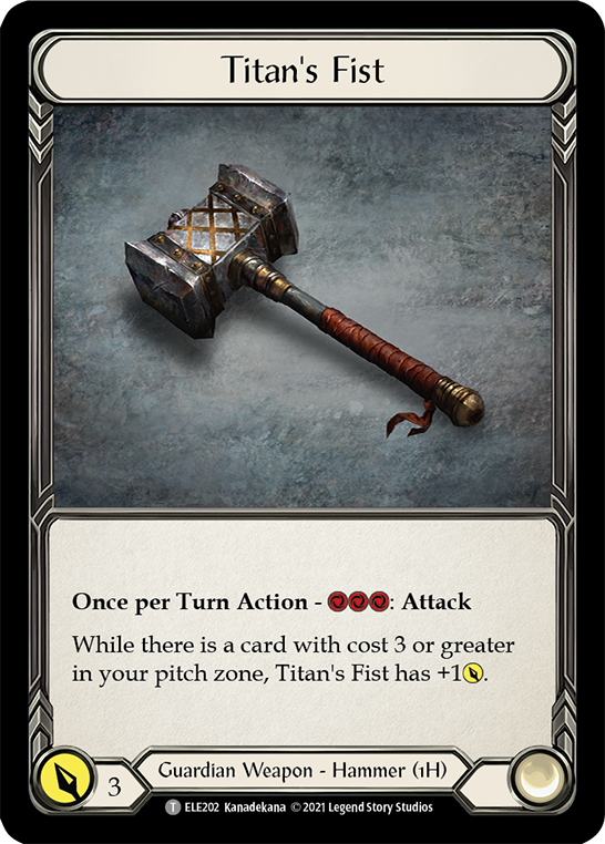 Image of Briar, Warden of Thorns // Titan's Fist [ELE062 // ELE202] (Tales of Aria)  1st Edition Normal