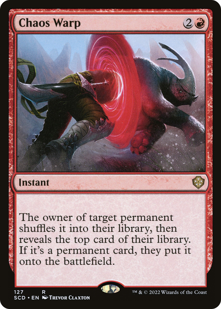 Image of Chaos Warp [Starter Commander Decks]