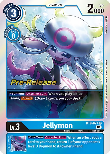 Image of Jellymon [BT9-021] [X Record Pre-Release Promos]